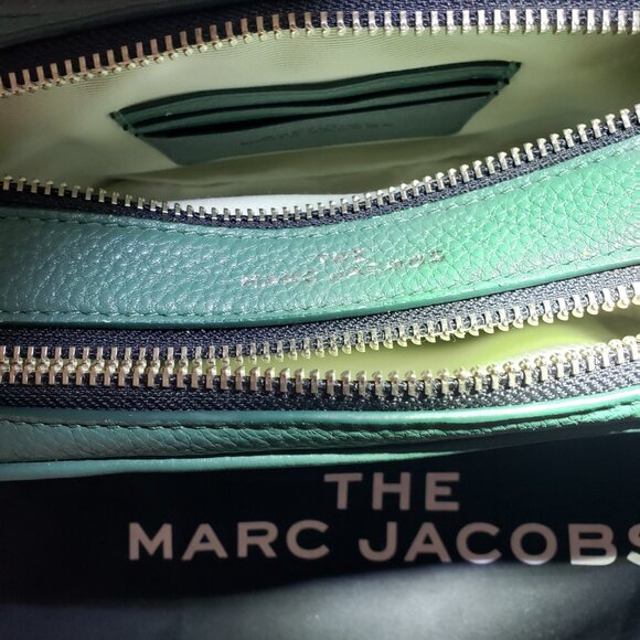 Marc Jacobs Camera bag double zippers pebbled leather - Picture 7 of 9